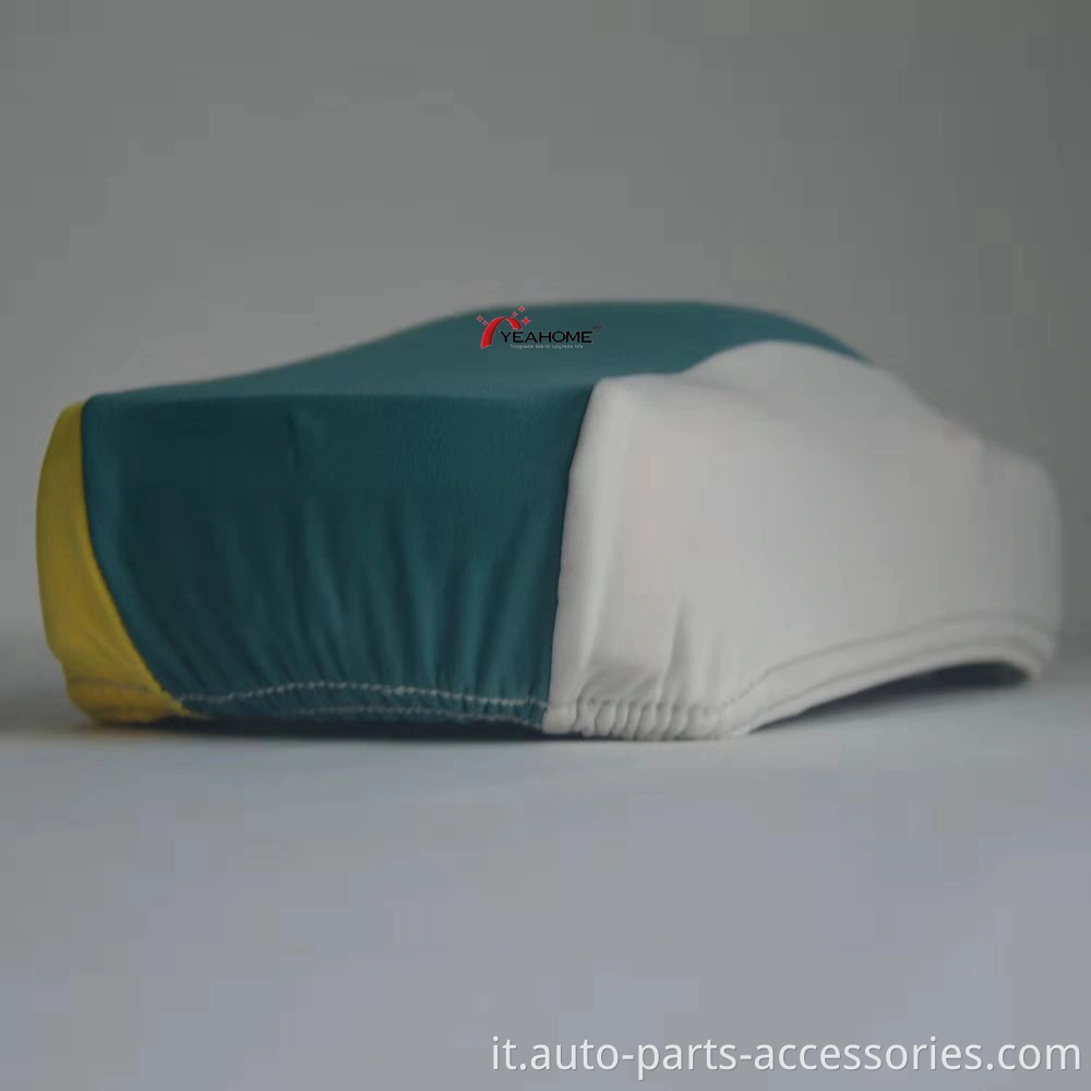 Coperchio di auto interno elastico elastico multicolore Coperchio a prova di polvere